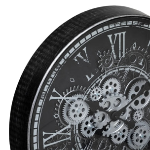 Horloge "Izia" noir et blanc D51cm