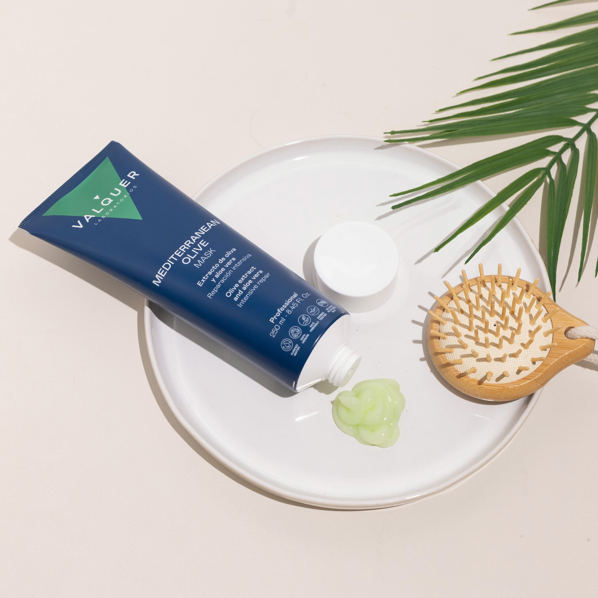 Valquer Mascarilla capilar reparadora intensiva de oliva- 1000 ml