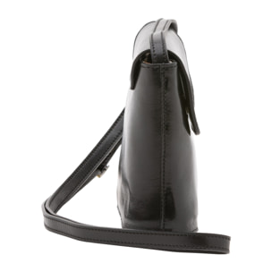 Borsa a tracolla  da uomo In Vera pelle Made in Italy 16x17,5x7 cm