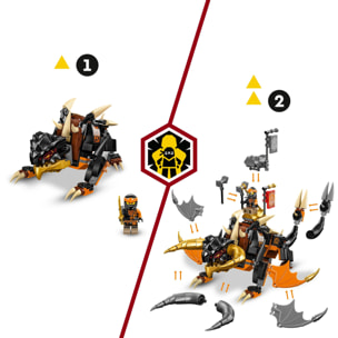 LEGO NINJAGO 71782 - DRAGO DI TERRA DI COLE EVOLUTION