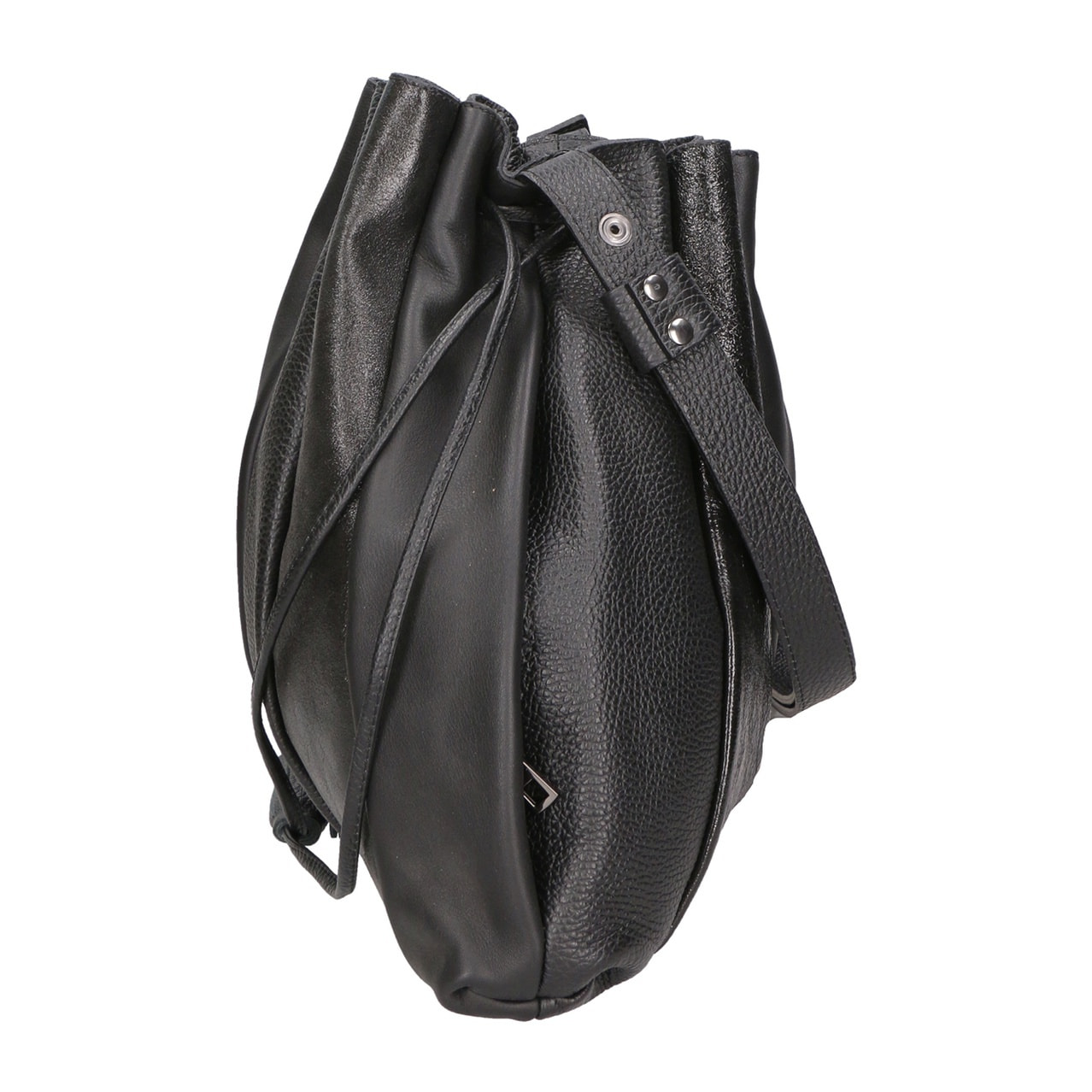 Borsa a spalla da donna - Modello Nunzia - Vera pelle - 30.0 x 33.0 x 7.0 cm