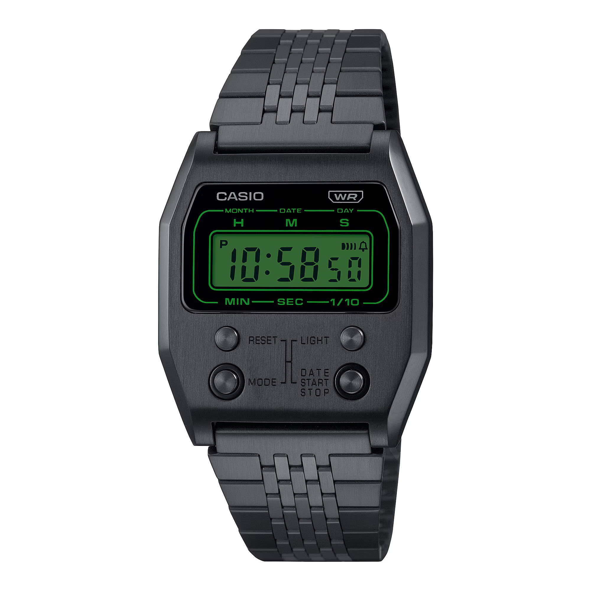 Reloj Casio A1100B-1EF Mujer Digital Cuarzo con Correa de Acero inoxidable