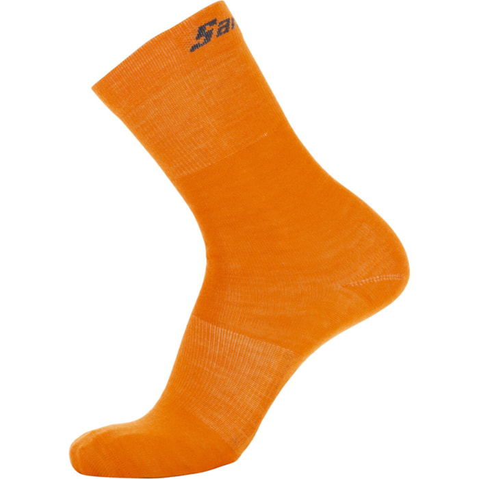 Winter Wool - Calzini Alto Profilo - Arancio Fluo - Unisex