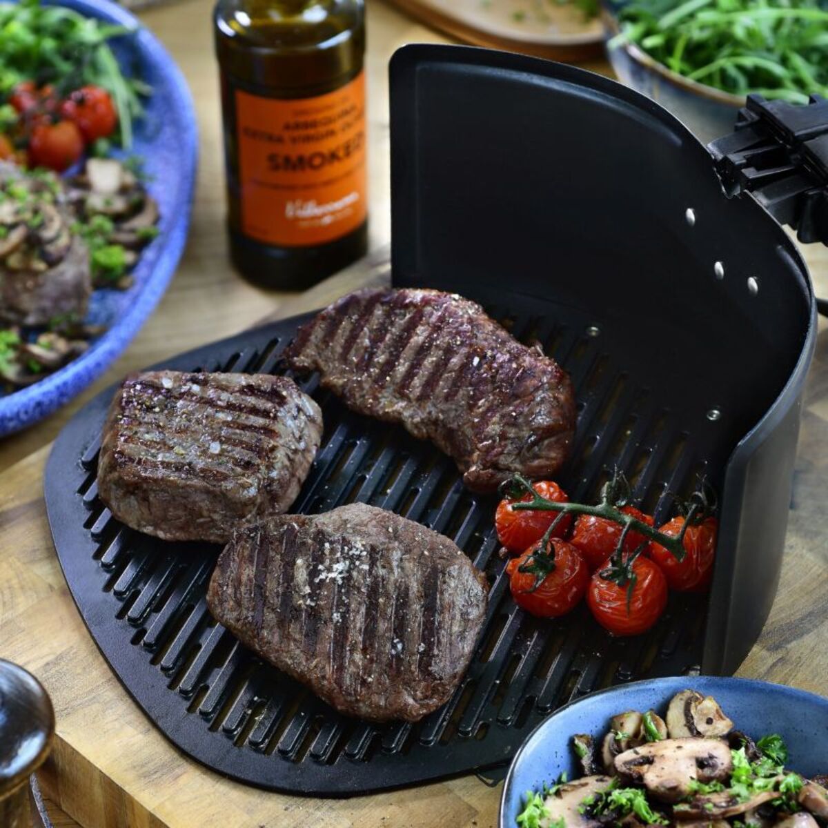 Plaque PHILIPS HD9963/00 Pizza & grill pour Airfryers XXL+