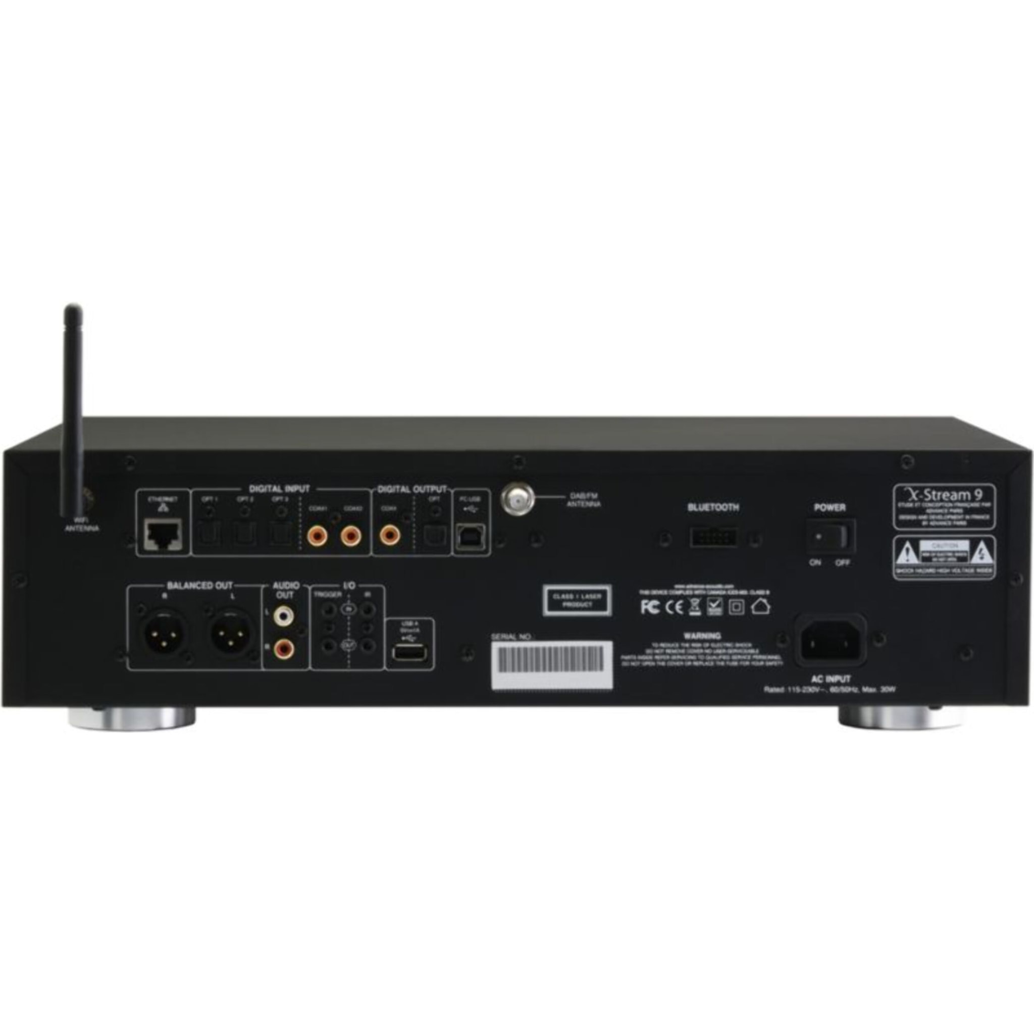 DAC audio ADVANCE PARIS X-Stream 9