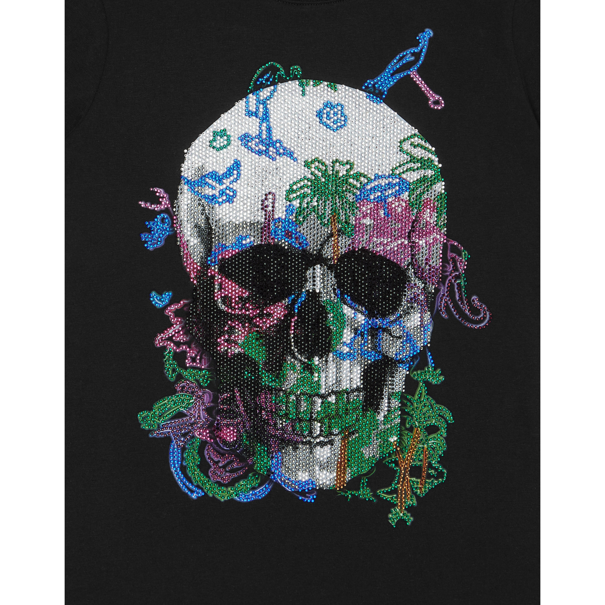 PHILIPP PLEIN T-Shirt Round Neck Ss SKULL
