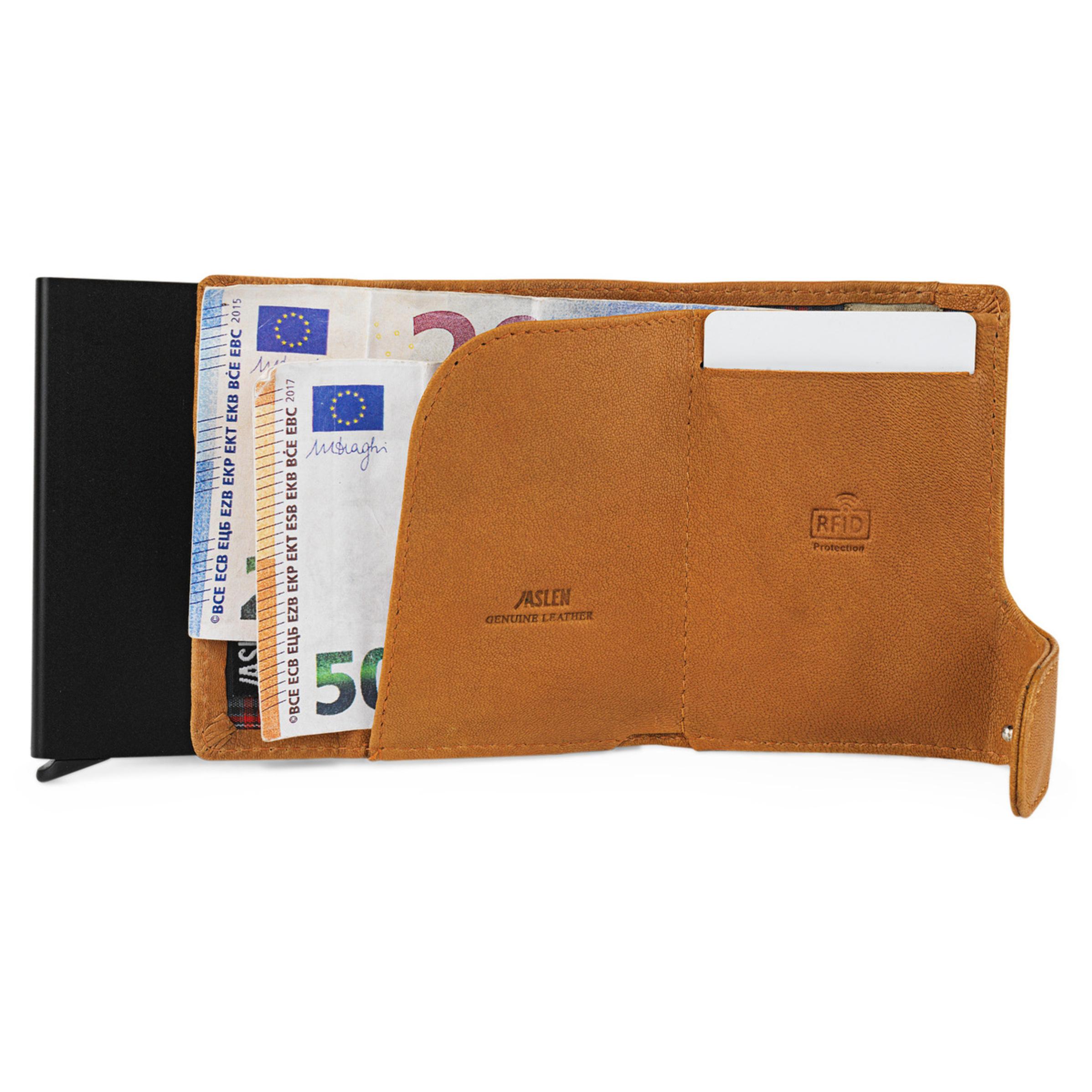 Fundas Para Tarjetas De Credito Jaslen Gante Camel