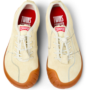 Zapatillas - CAMPER Peu Path Kids Twins - Amarillo - Cuero nobuk