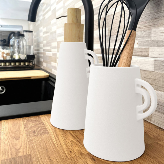 Gobelet en Grés ORGANIC Ecru Spirella