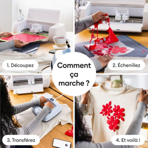 Accessoire CRICUT Puff Iron On White