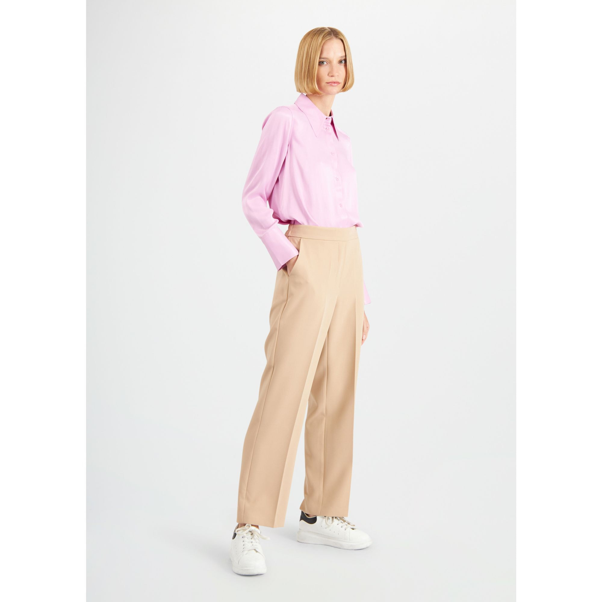 CONBIPEL PANTALONI BEIGE