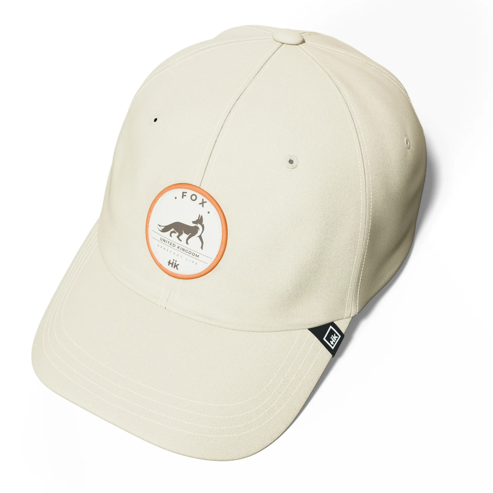 Gorras Hanukeii Fox Beige / Orange