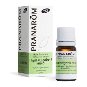 Pranarom - Huile Essentielle de Thym vulgaire à linalol - Bio - 5 ml