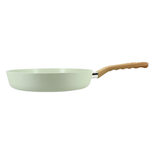 Poêle 28cm avec revêtement céramique céladon - tous feux COLORAMA