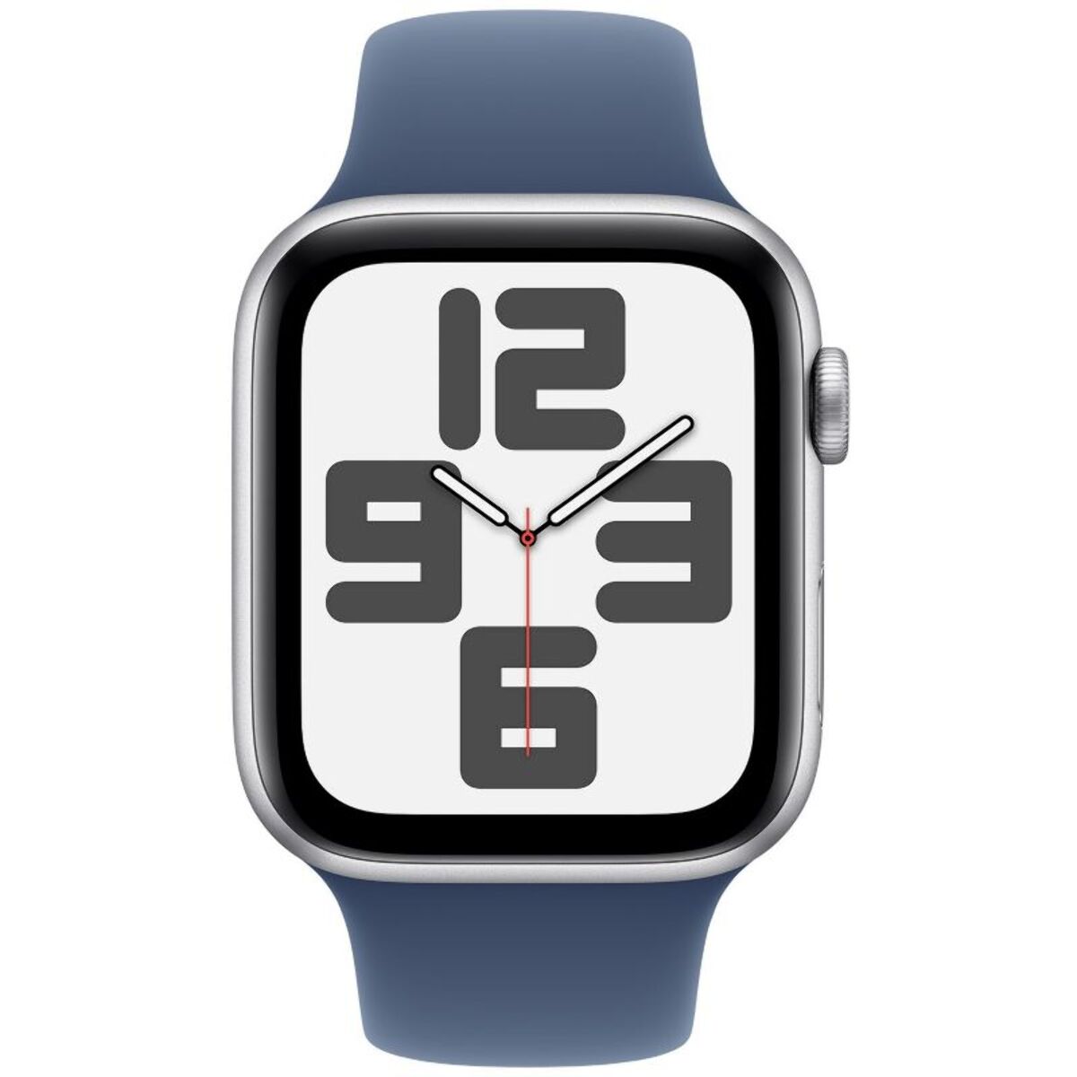 Montre connectée APPLE WATCH SE 44mm Argent/Denim M/L Cellular