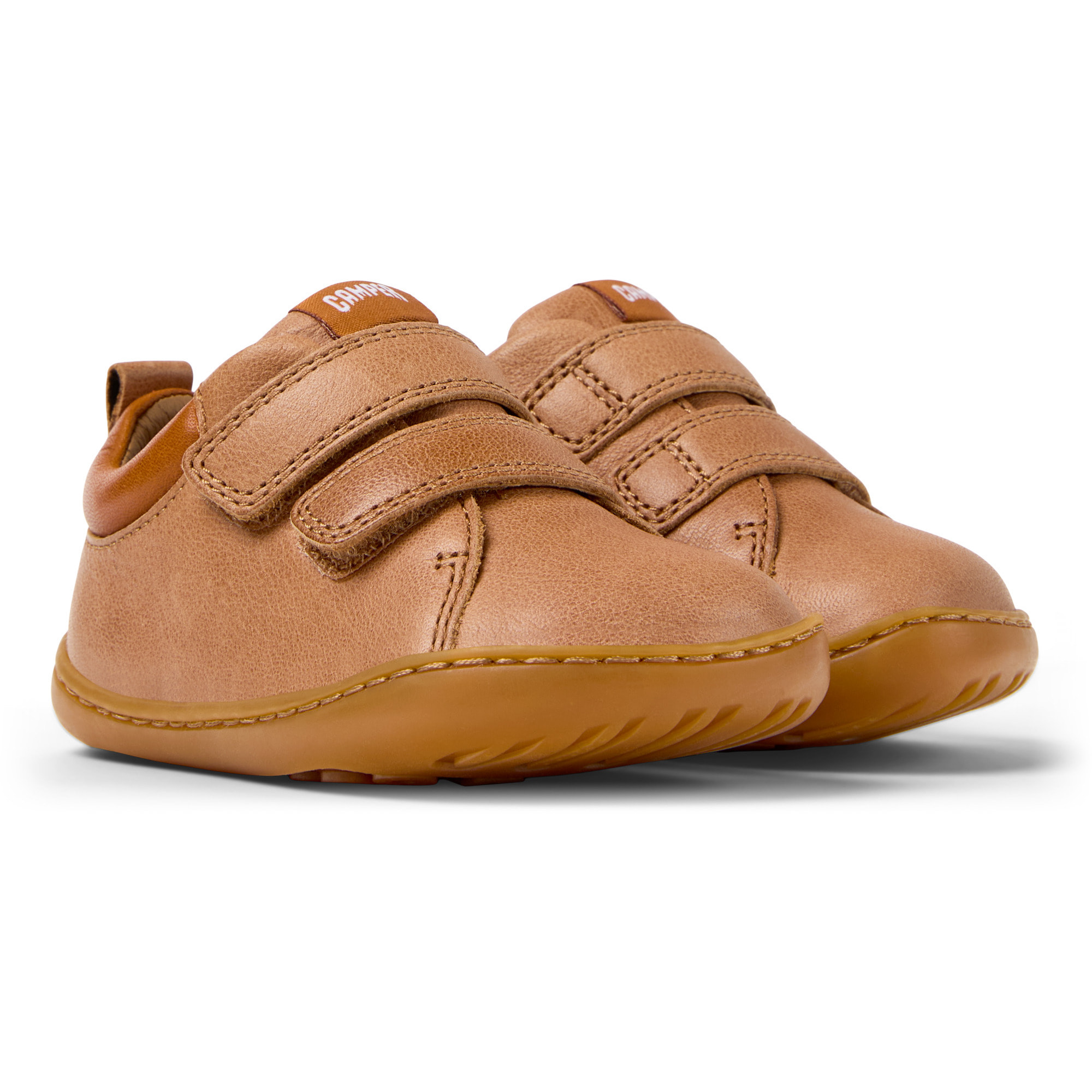 Zapatillas - CAMPER Peu Cami - Beige - Cuero liso