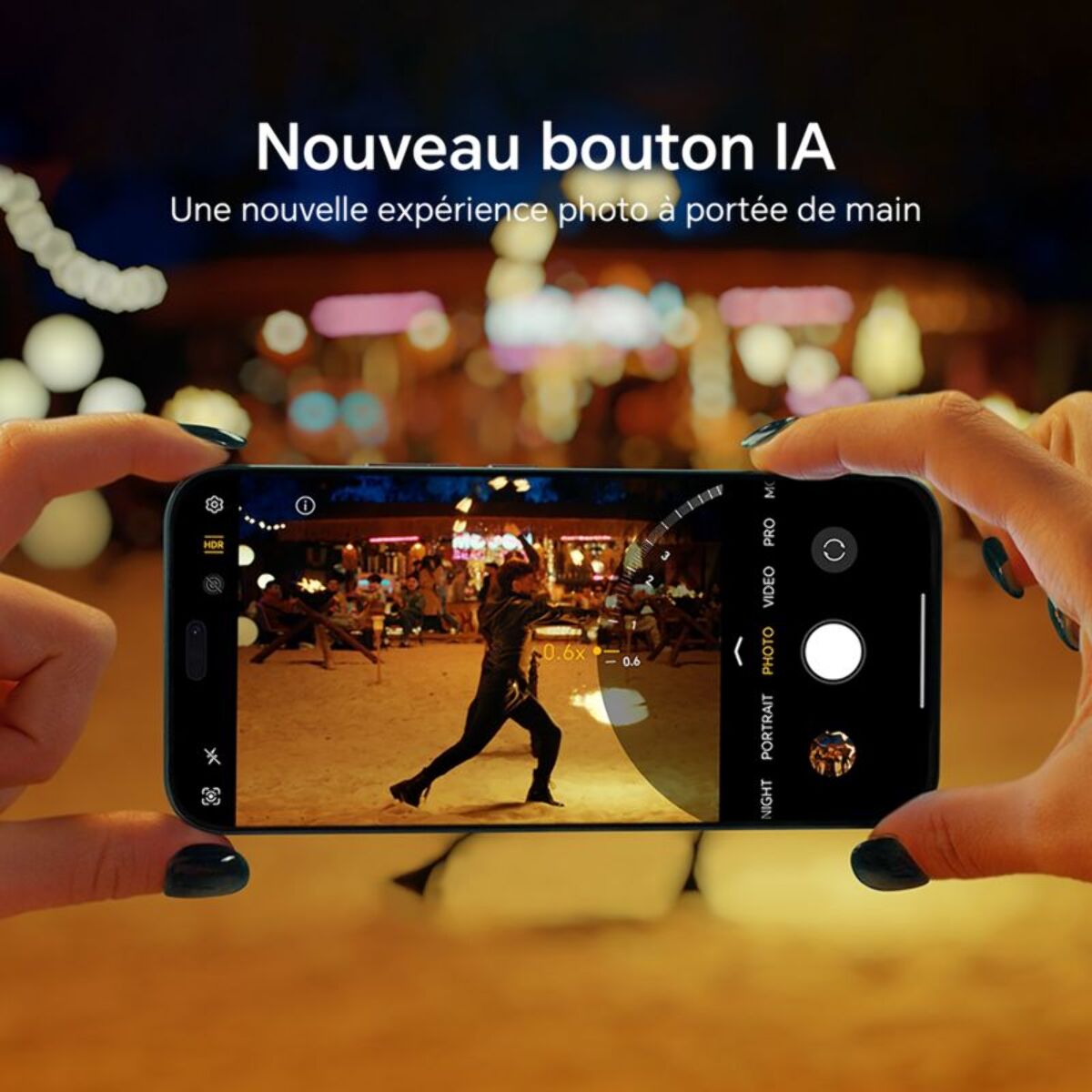 Smartphone HONOR 400 Lite 256Go Gris Velvet 5G