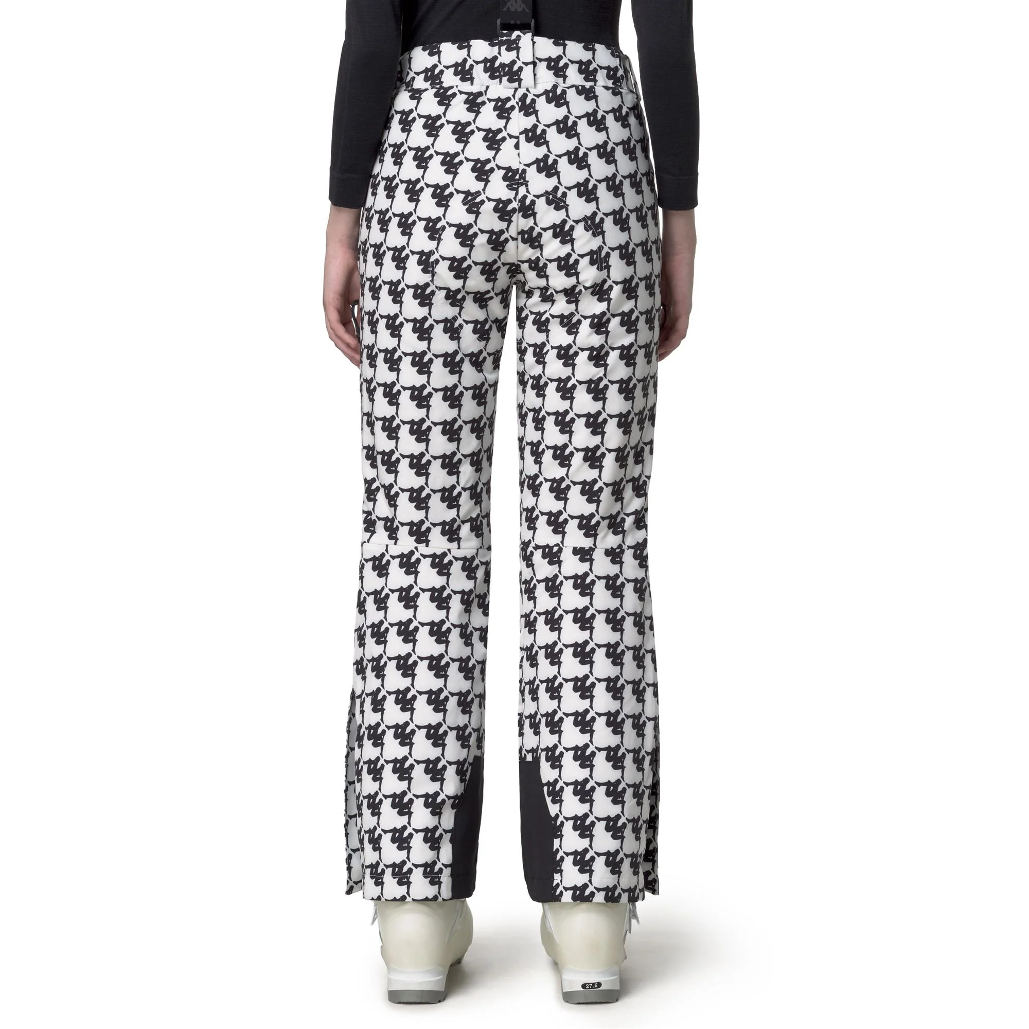 Kappa - Pantaloni Donna Nero - 8Cento 834G
