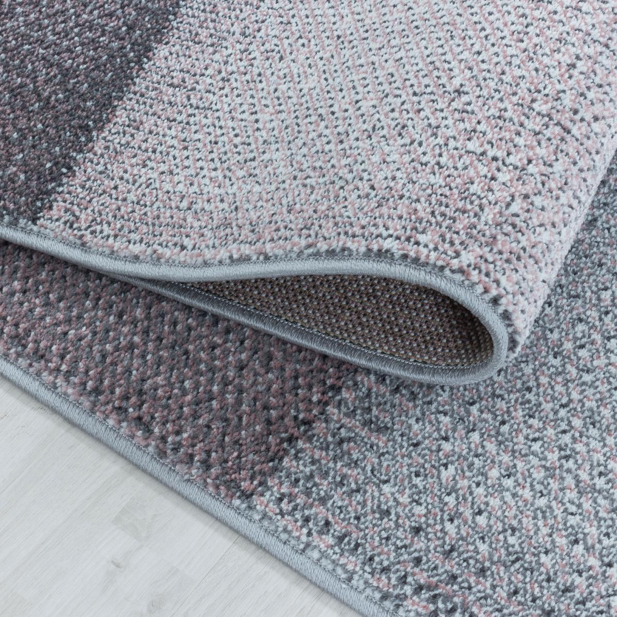 Tapis salon et chambre tissé motif géométrique TIPI