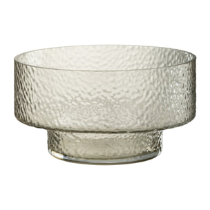 J-Line vase Bas Betty - verre - transparent - Ø 28 cm