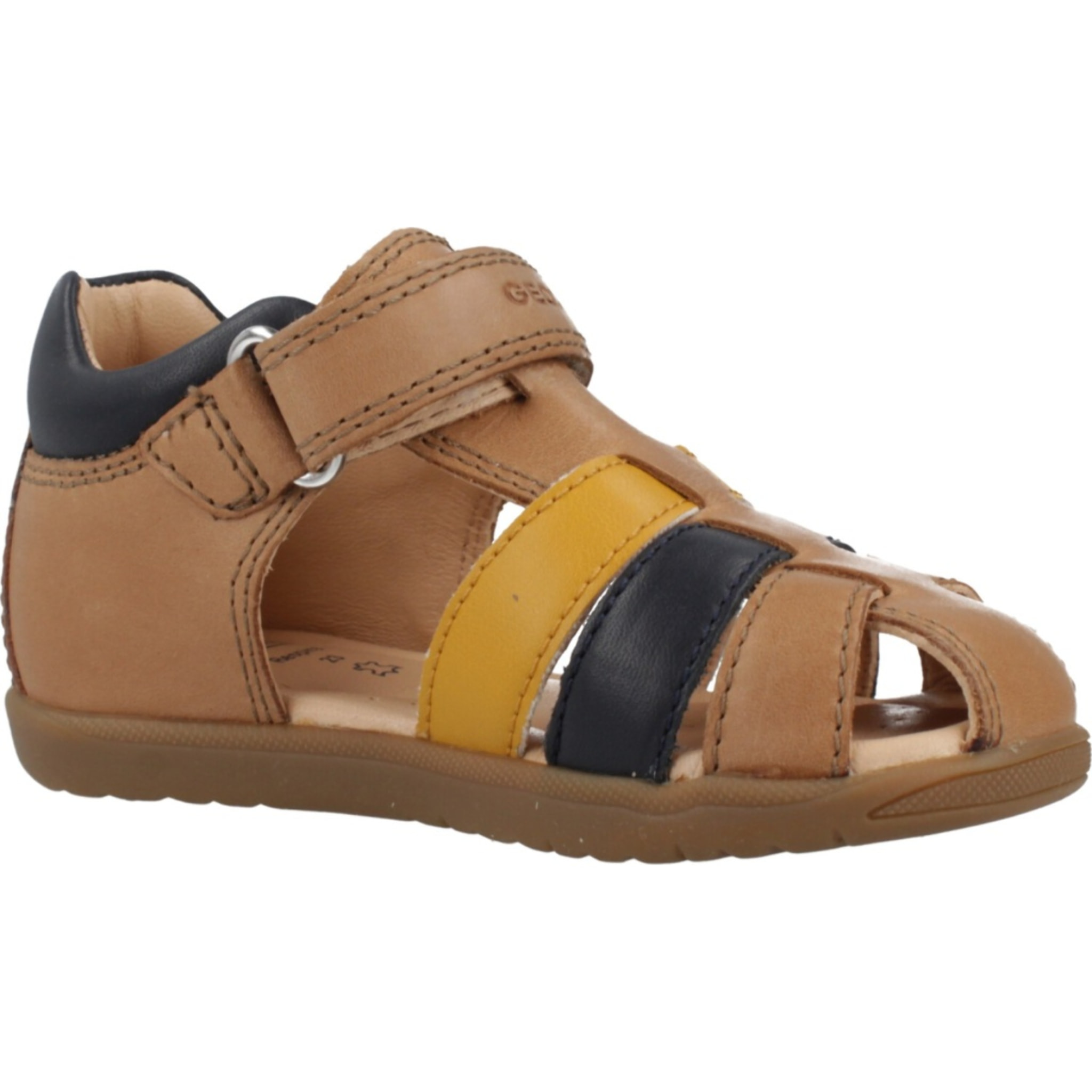 Sandalias Niño de la marca GEOX  modelo B SANDAL MACCHIA MARRON