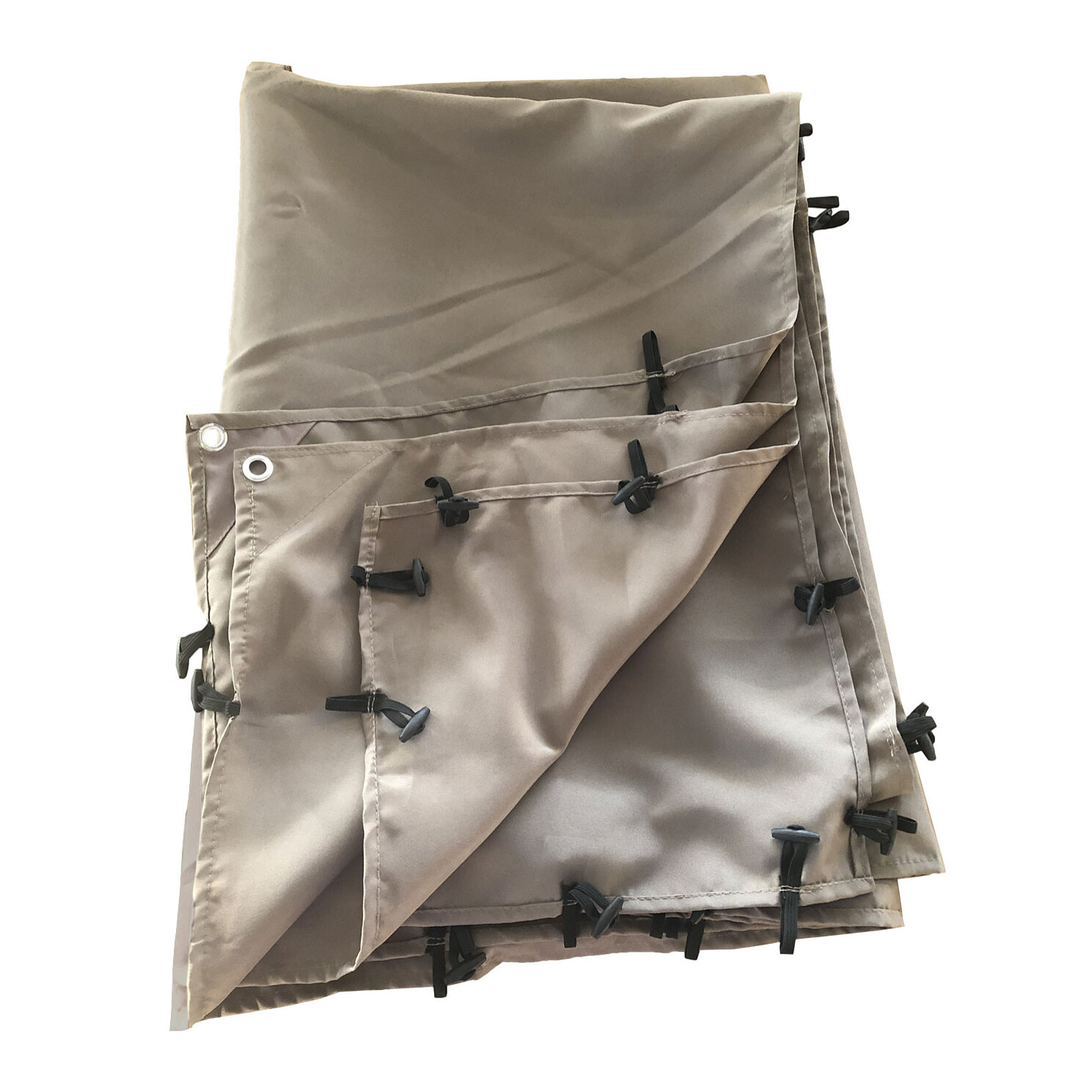 Toile pour pergola murale 3 × 2,5m NICE taupe