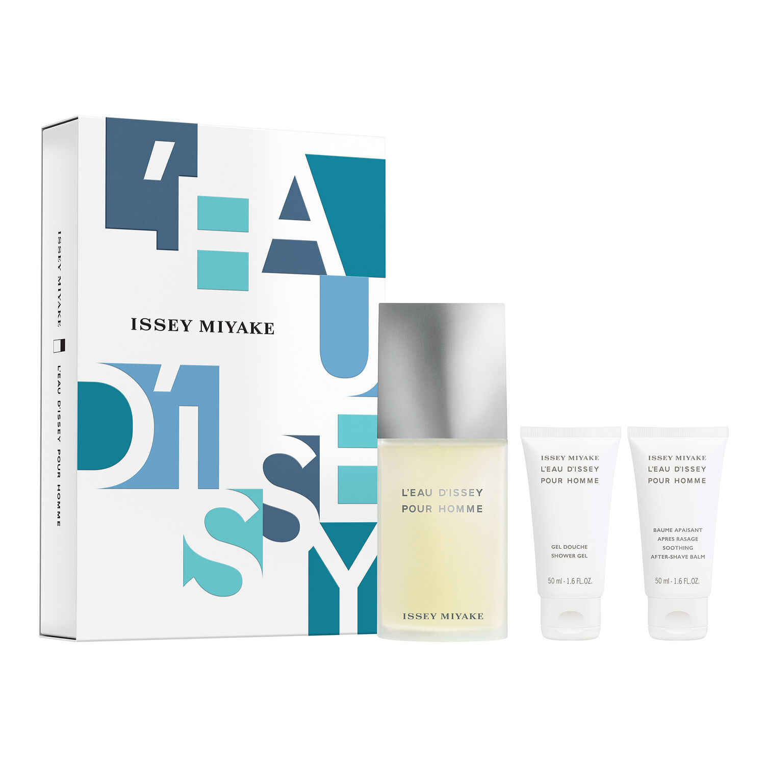 L'eau D'issey Pour Homme - Coffret Eau de Toilette 125 ml + Gel douche 50 ml + Baume apaisant après rasage 50 ml
