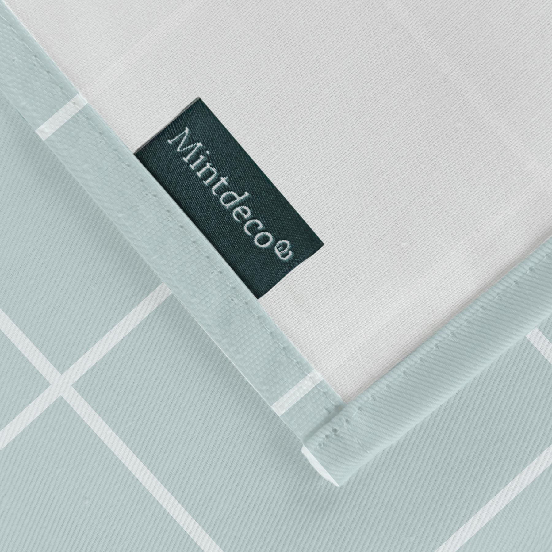 Nappe imprimée anti-tâches MAREA BLEU