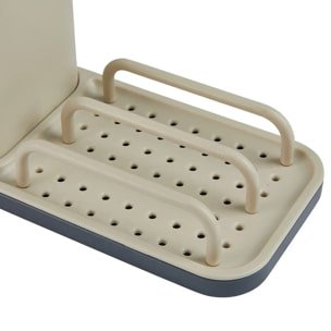 Organisateur d évier "Néo" 4 en 1 beige