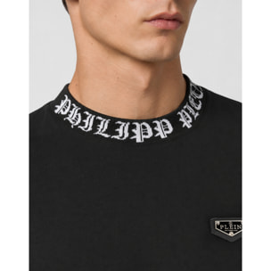 PHILIPP PLEIN Camiseta de cuello redondo y manga corta