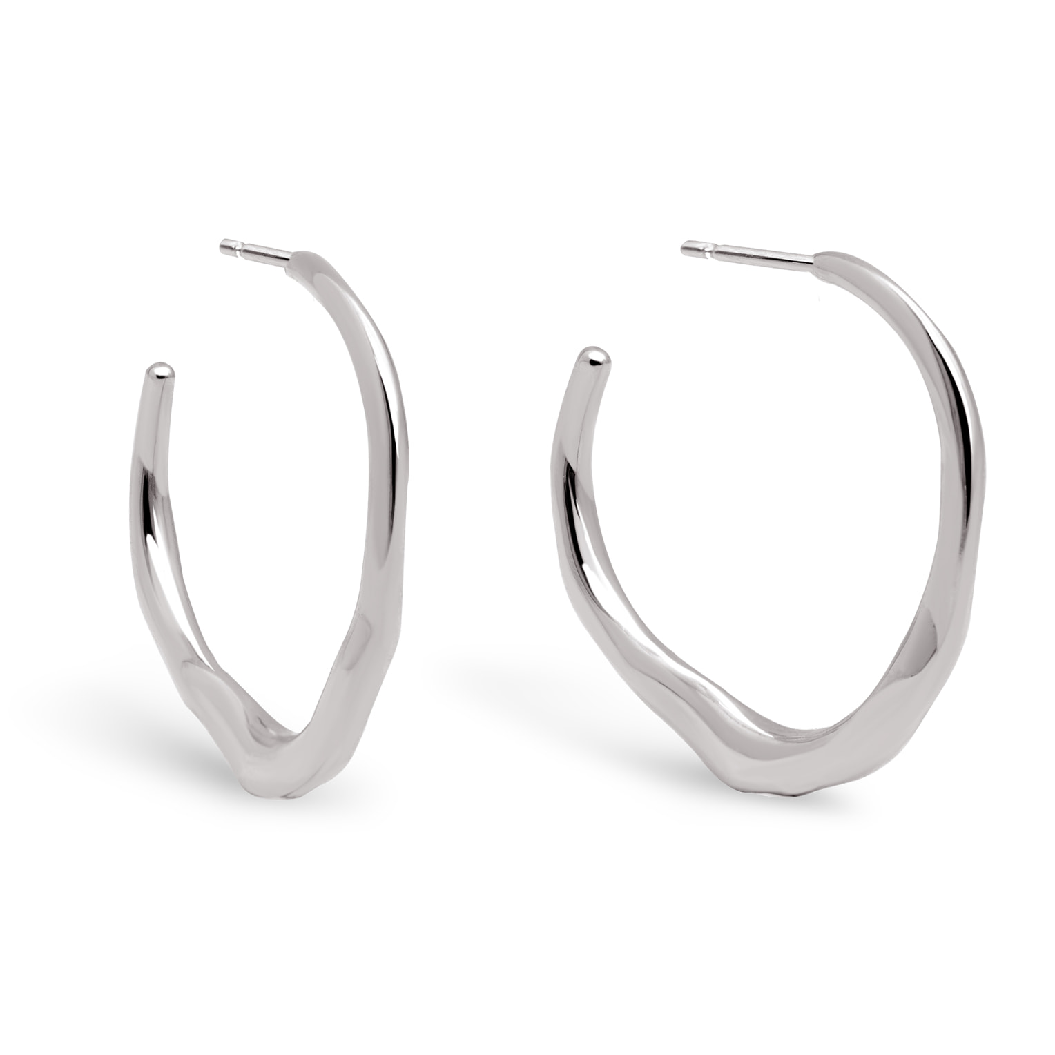 Pendientes Aro Odette Acero