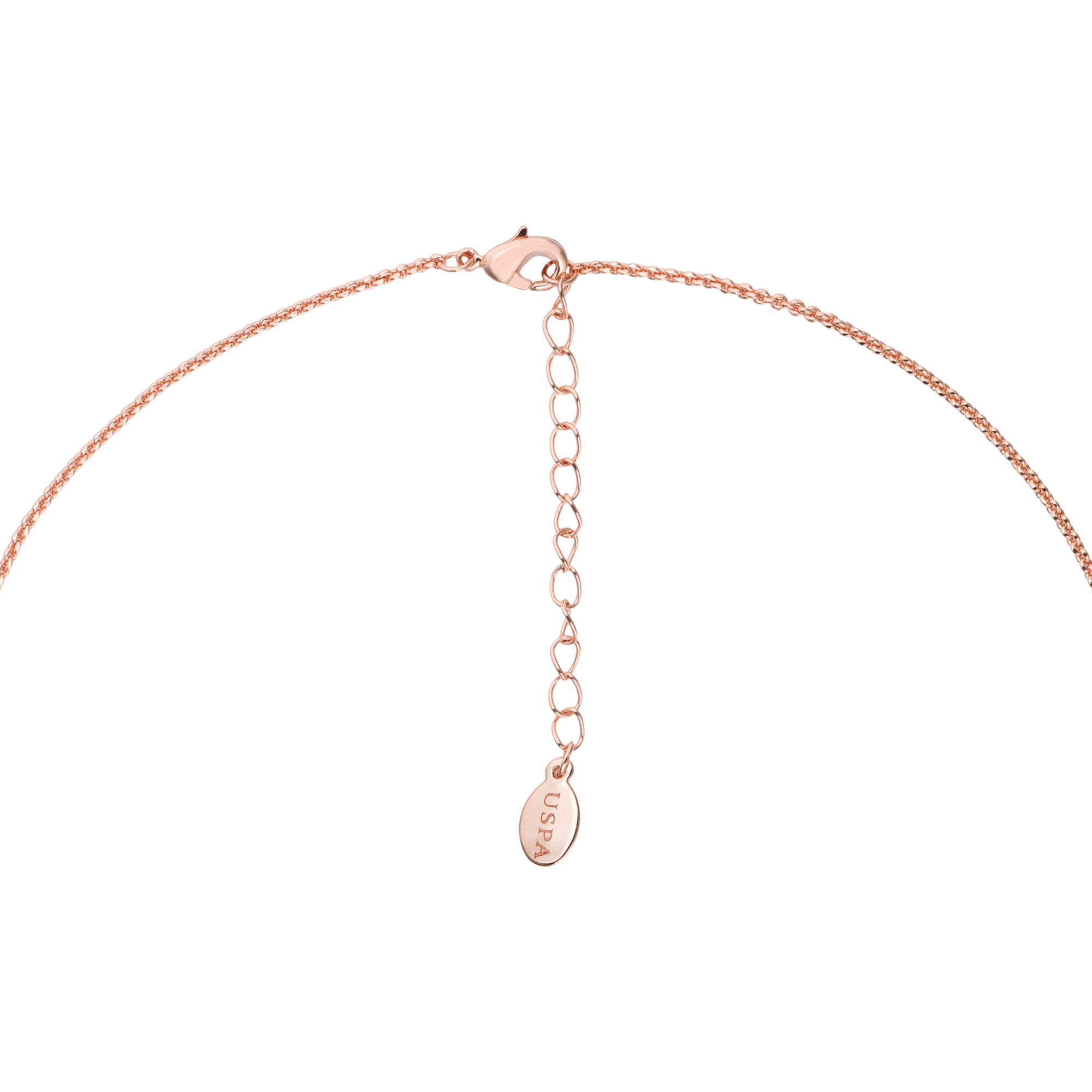 Collana U.S. Polo Assn. In metallo placcato oro rosa