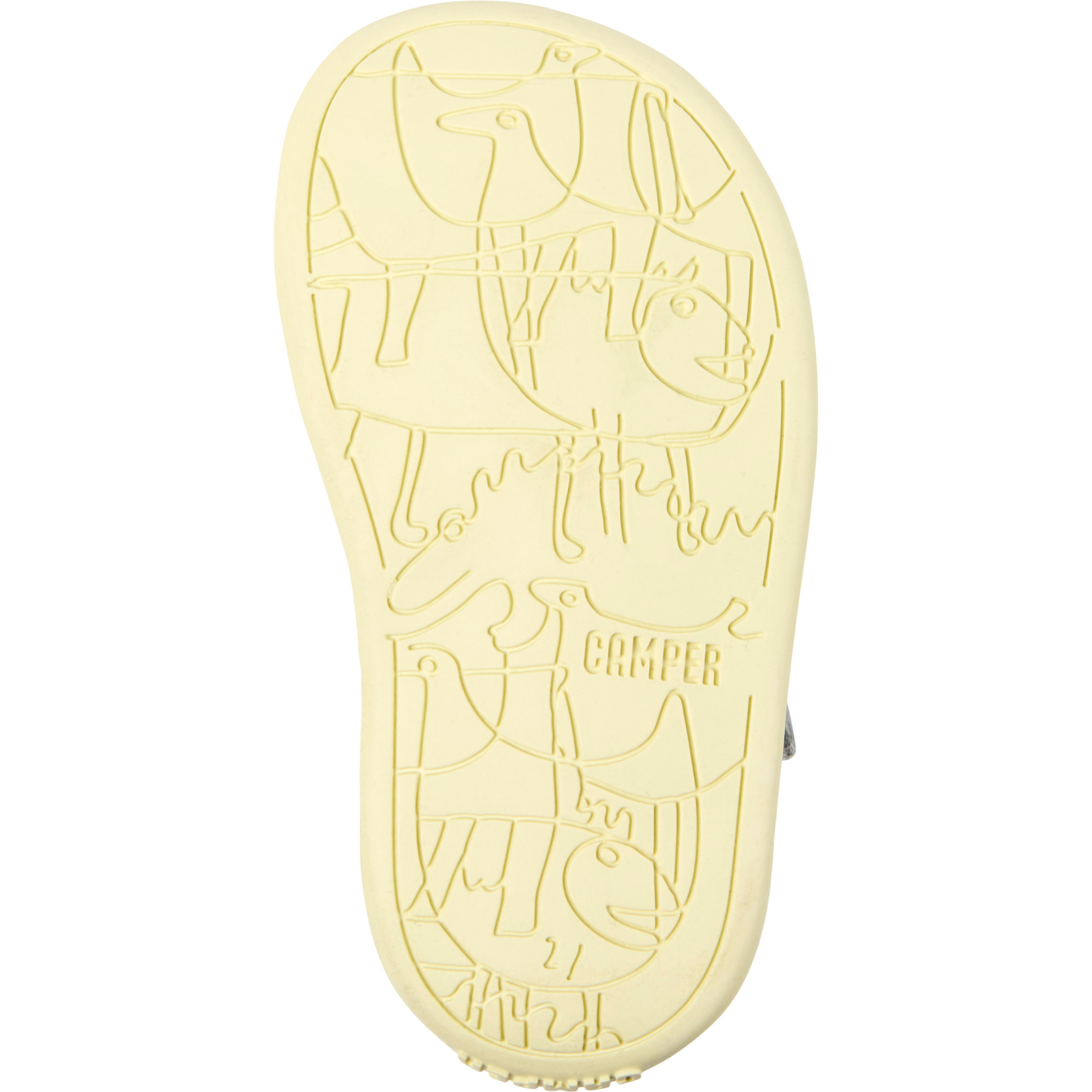 Sandalias - CAMPER Bicho - Azul - Cuero liso