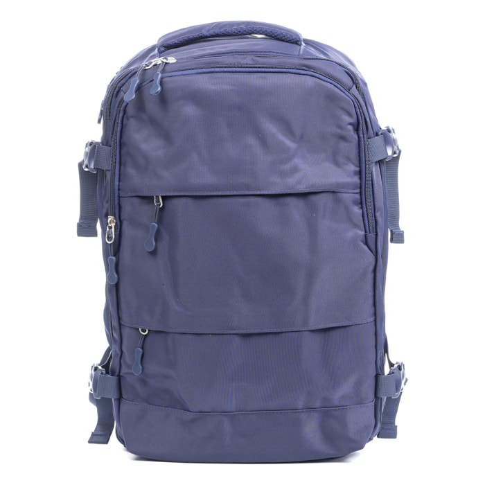 Mochila cabina multi compartimento, porta Laptop 17''. Adaptable a Trolley.