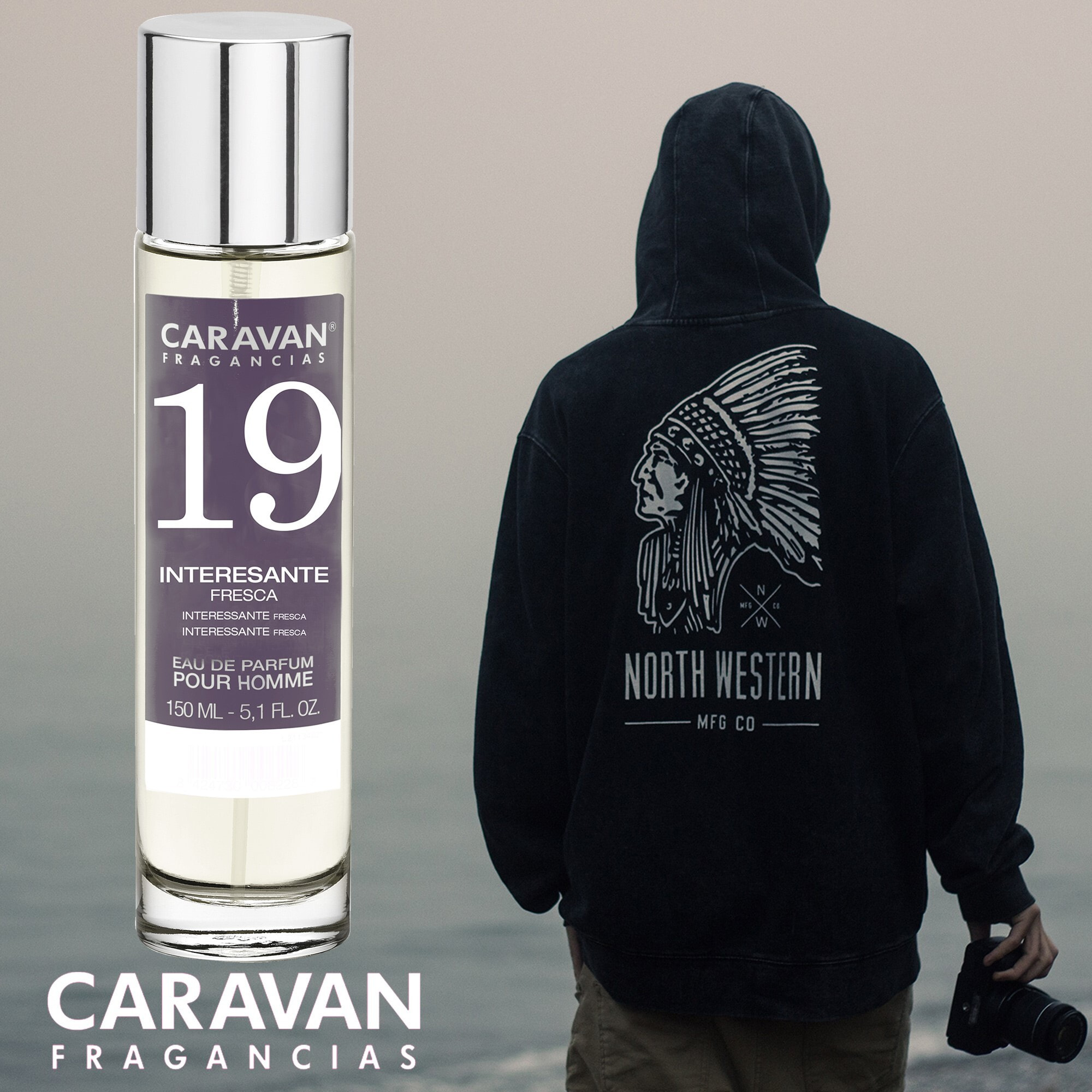 Caravan fragancias perfume de hombre nº19, de 150 ml