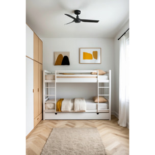 MINI PUNT S Ventilatore a soffitto nero