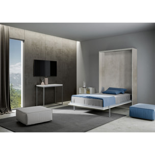 Letto a scomparsa 140 verticale Kentaro Cashmere