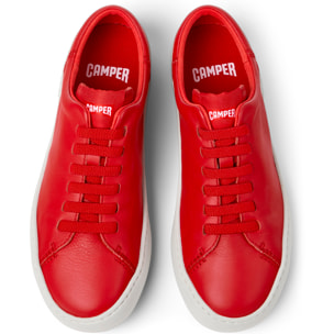 Zapatillas - CAMPER Peu Touring - Rojo - Cuero liso