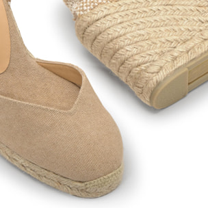 Alpargata cuña de yute 9cm