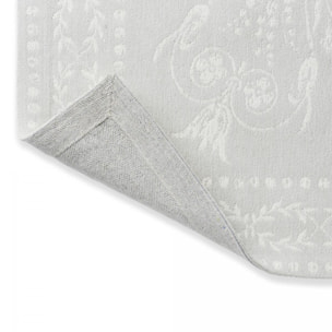 Tapis salon et chambre fait main en coton motif floral ECLATANT