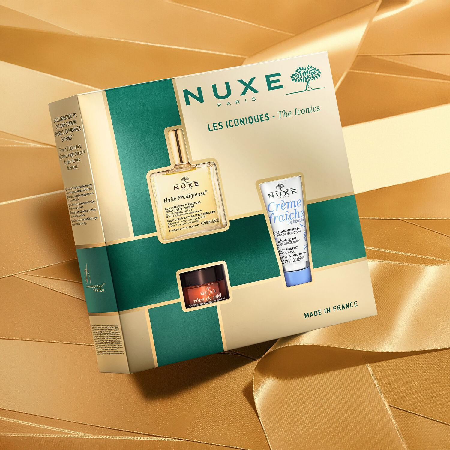 Les Iconiques - Coffret Noël - Huile prodigieuse 50ml + 2 produits