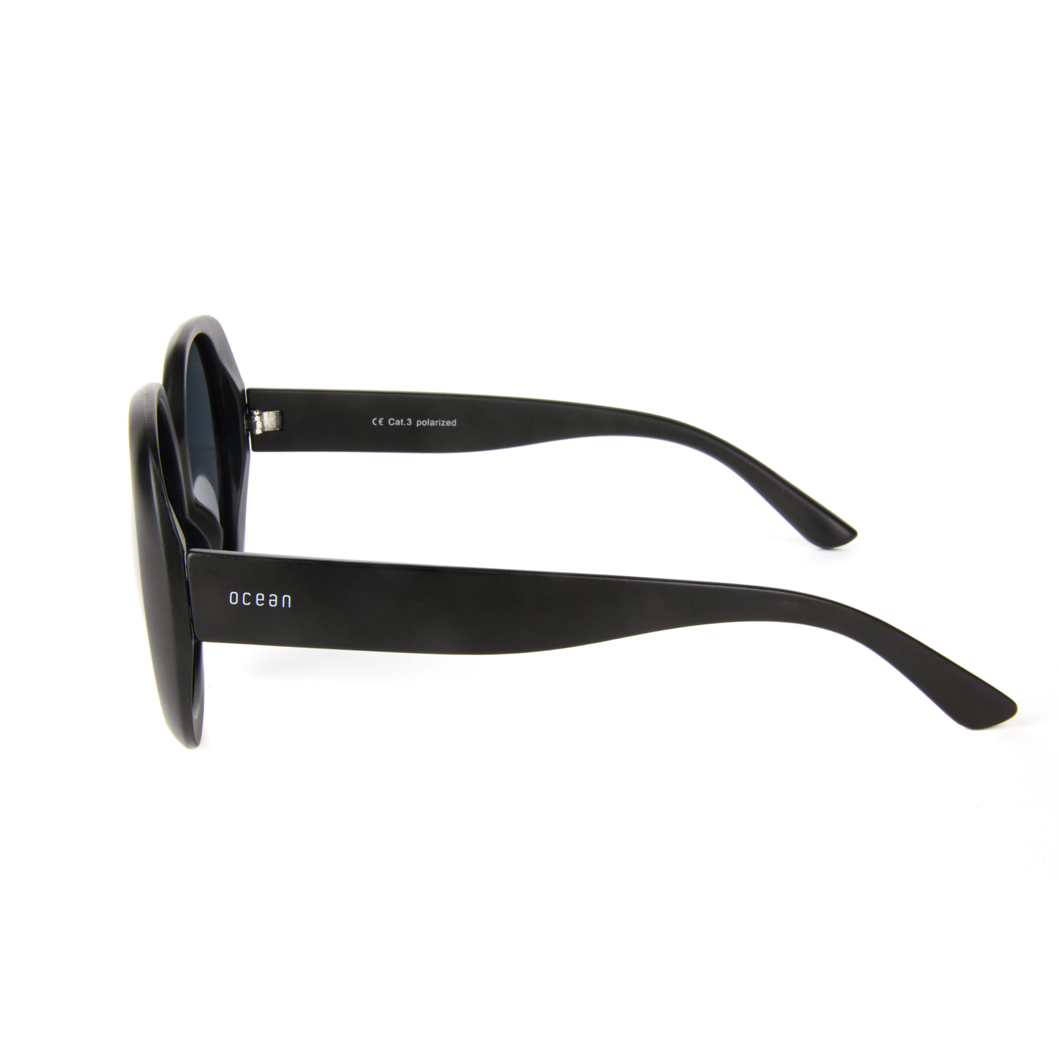 Gafas de sol OCEAN ELISA - Negro mate / Ahumada polarizada
