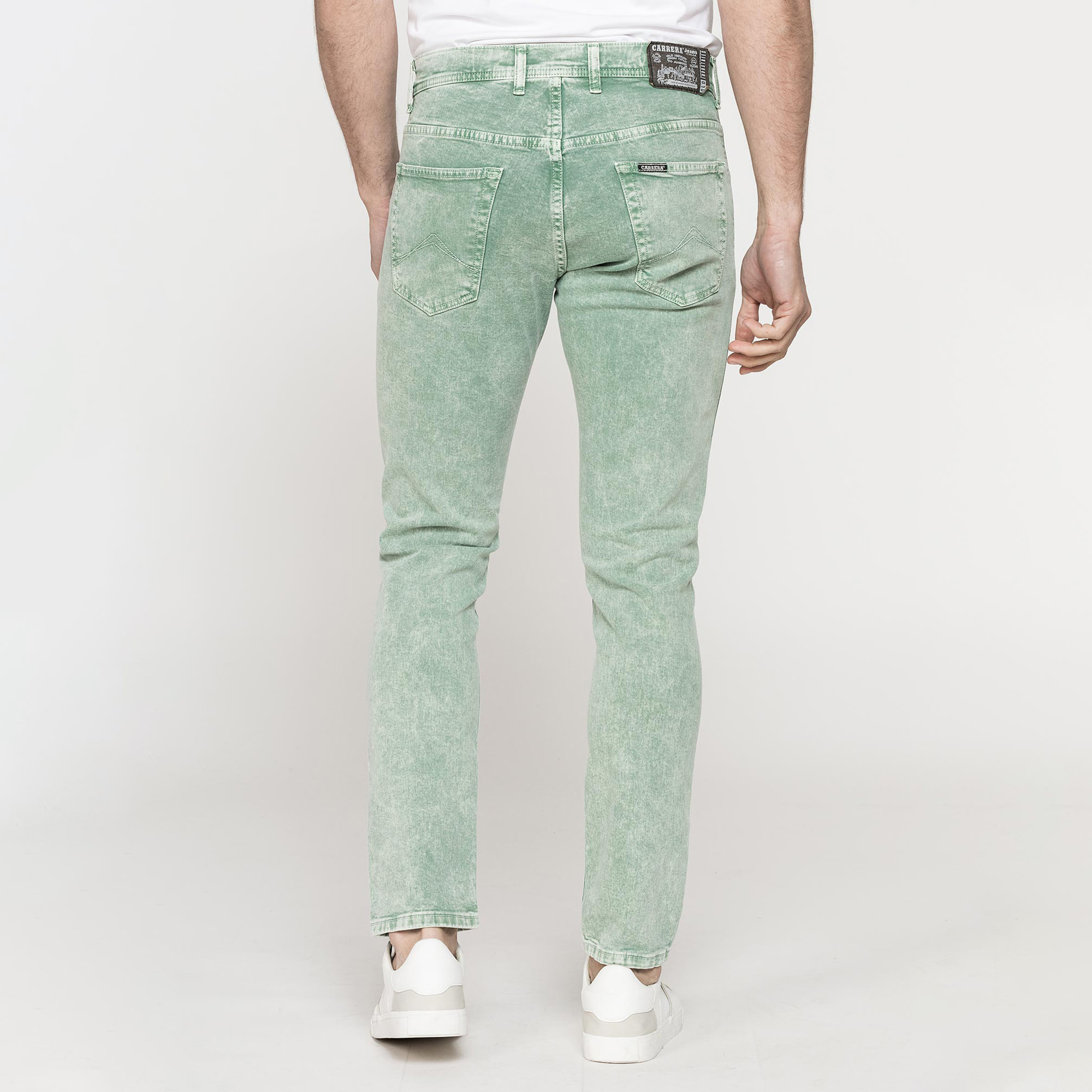 COLOR JEANS UOMO MOD. 717 SLIM FIT IN BULL DENIM SPECIAL DYED