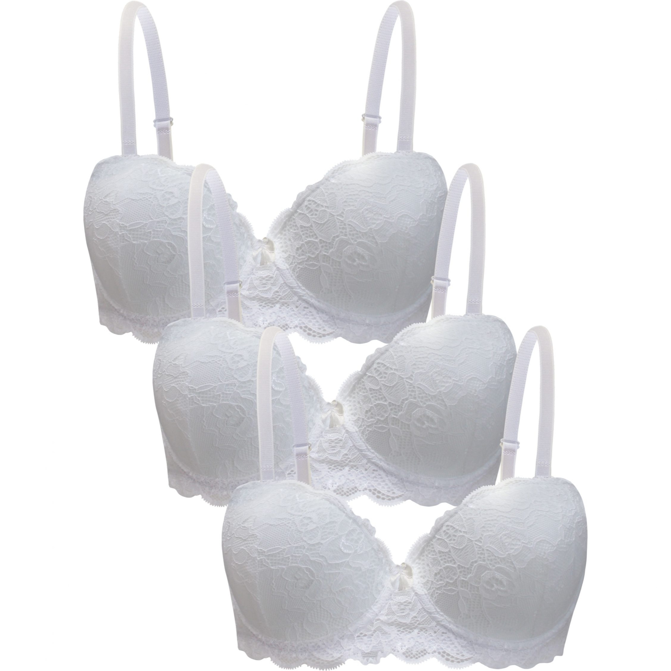 3 Reggiseni Donna Coconuda Art. Lavanda Coppa B