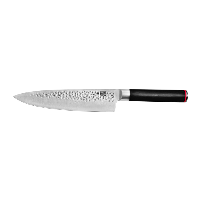 Cuchillo cocinero martillado "Gyuto" | acero 440C | L: 20 cm