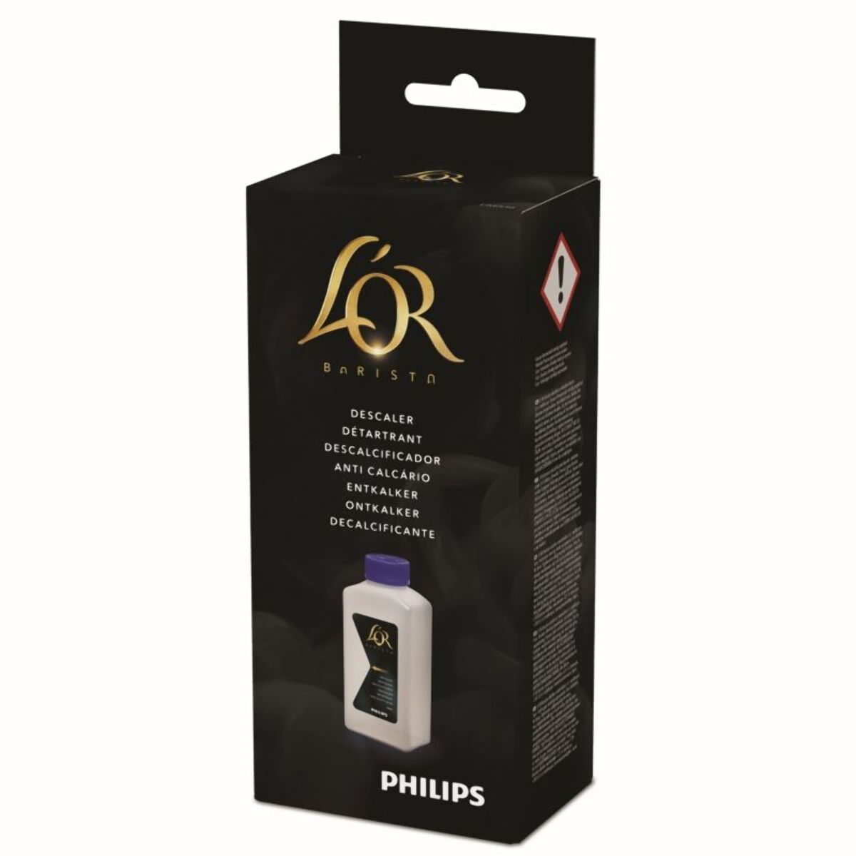 Anti-calcaire PHILIPS CA6530/00 Détartrant machine à café L'Or Barista, 1x250ml