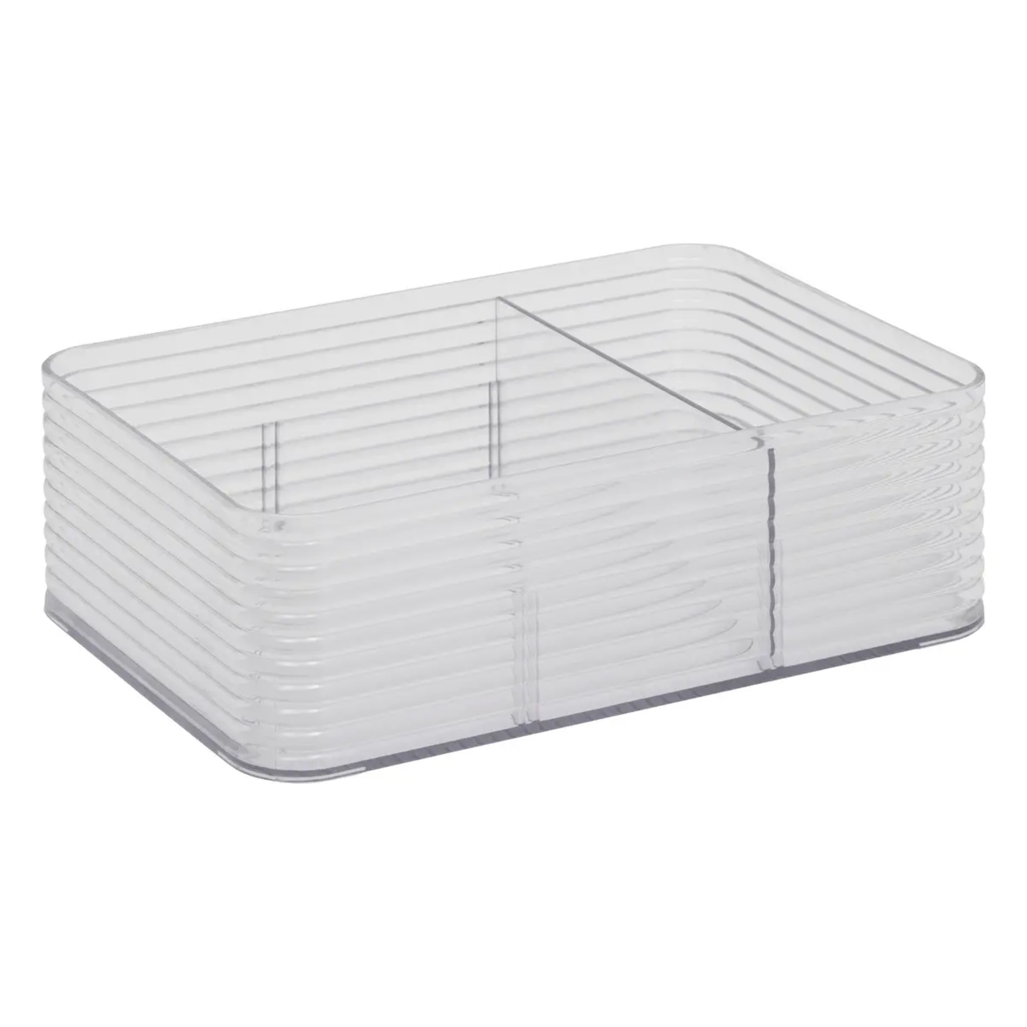 Organisateur "Plastor" 3 compartiments gris 22,5x15,3cm