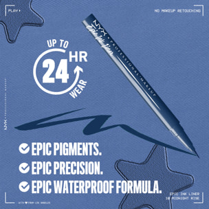 NYX Professional Makeup Epic Ink Eyeliner Glitz MIDNIGHT RISE