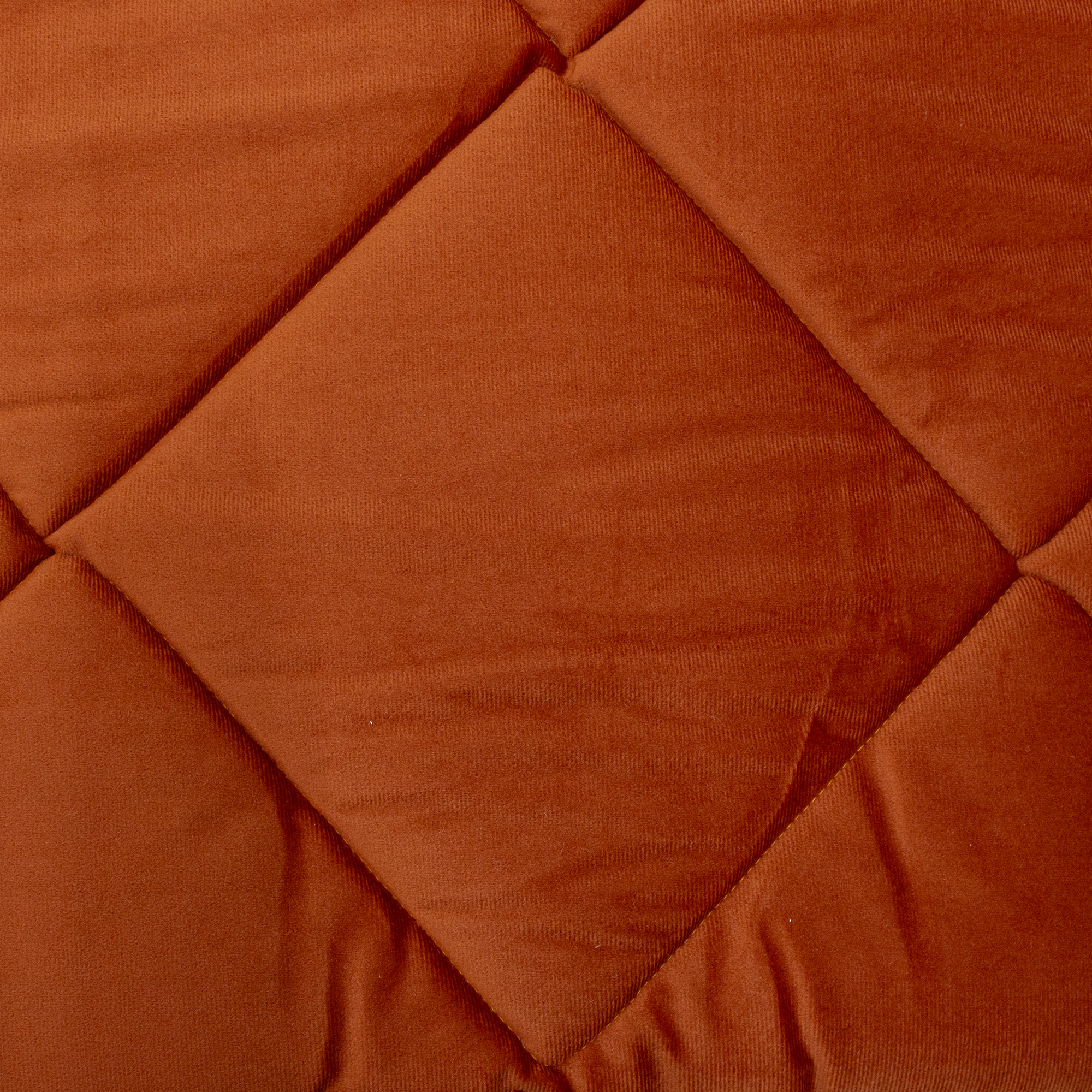 TRAPUNTA INVERNALE MATRIMONIALE IN VELLUTO RUGGINE PRODOTTO ITALIANO