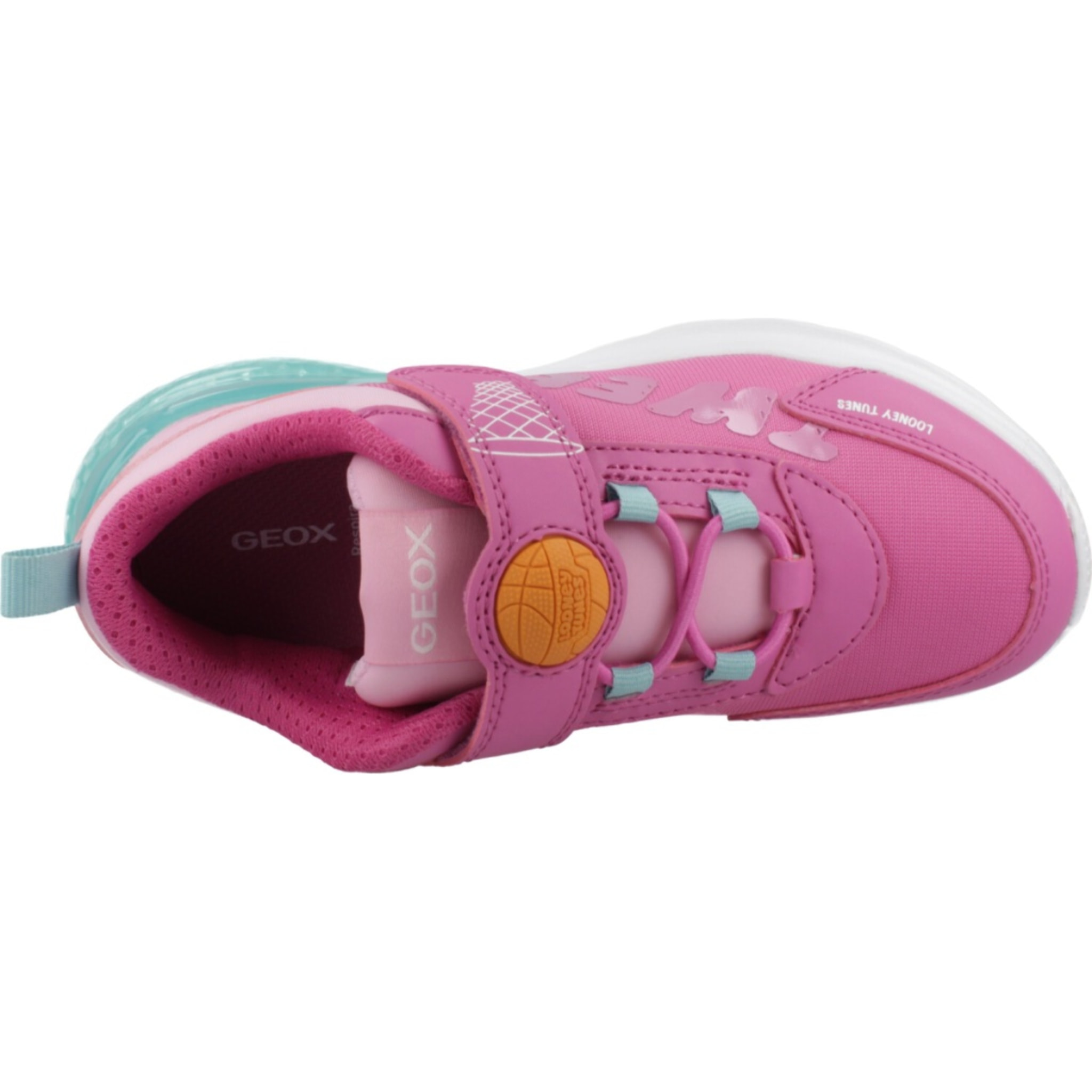 Zapatillas Niña de la marca GEOX  modelo J ACTIVART ILLUMINUS ROSA